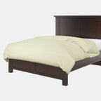 Duvet Cover in Woven Cotton - Sand