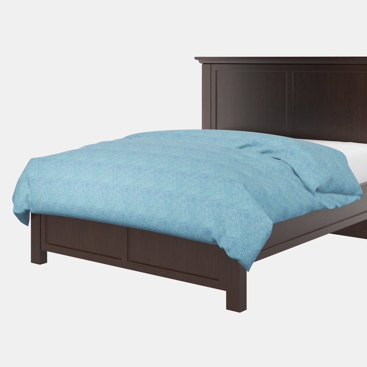 Duvet Cover in Woven Cotton - Deep Blue
