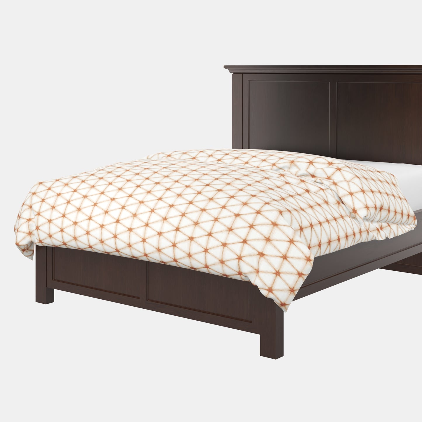 Duvet Cover in Point Taken - Coral