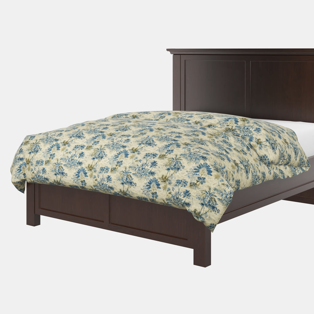 Duvet Cover in Tropical Toile - Lagoon
