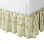 Ruffle Bedskirt in After Hours - Fresco