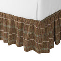 Ruffle Bedskirt in After Hours - Espresso