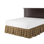 Ruffle Bedskirt in After Hours - Espresso