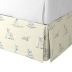 Tailored Bedskirt in Duffy - Bone
