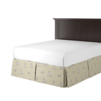 Tailored Bedskirt in Duffy - Doodle