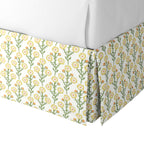Tailored Bedskirt in Cottage Flowers - Sunbeam