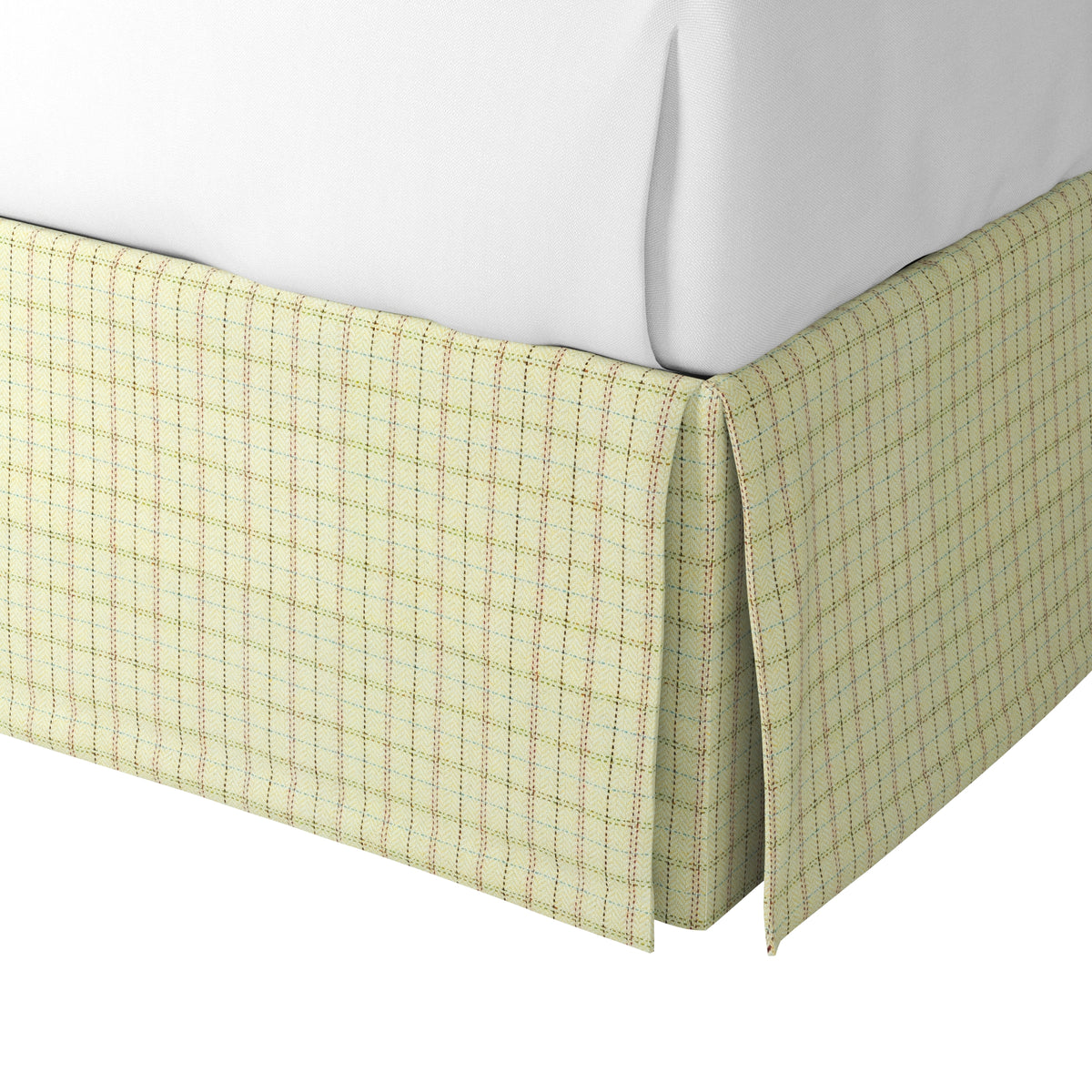 Tailored Bedskirt in After Hours - Fresco