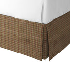 Tailored Bedskirt in After Hours - Espresso