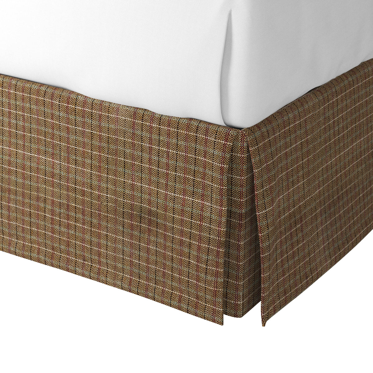 Tailored Bedskirt in After Hours - Espresso