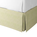 Tailored Bedskirt in Woven Cotton - Sand