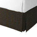 Tailored Bedskirt in Speakeasy - Tobacco