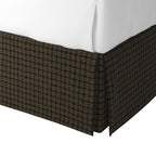 Tailored Bedskirt in Speakeasy - Tobacco