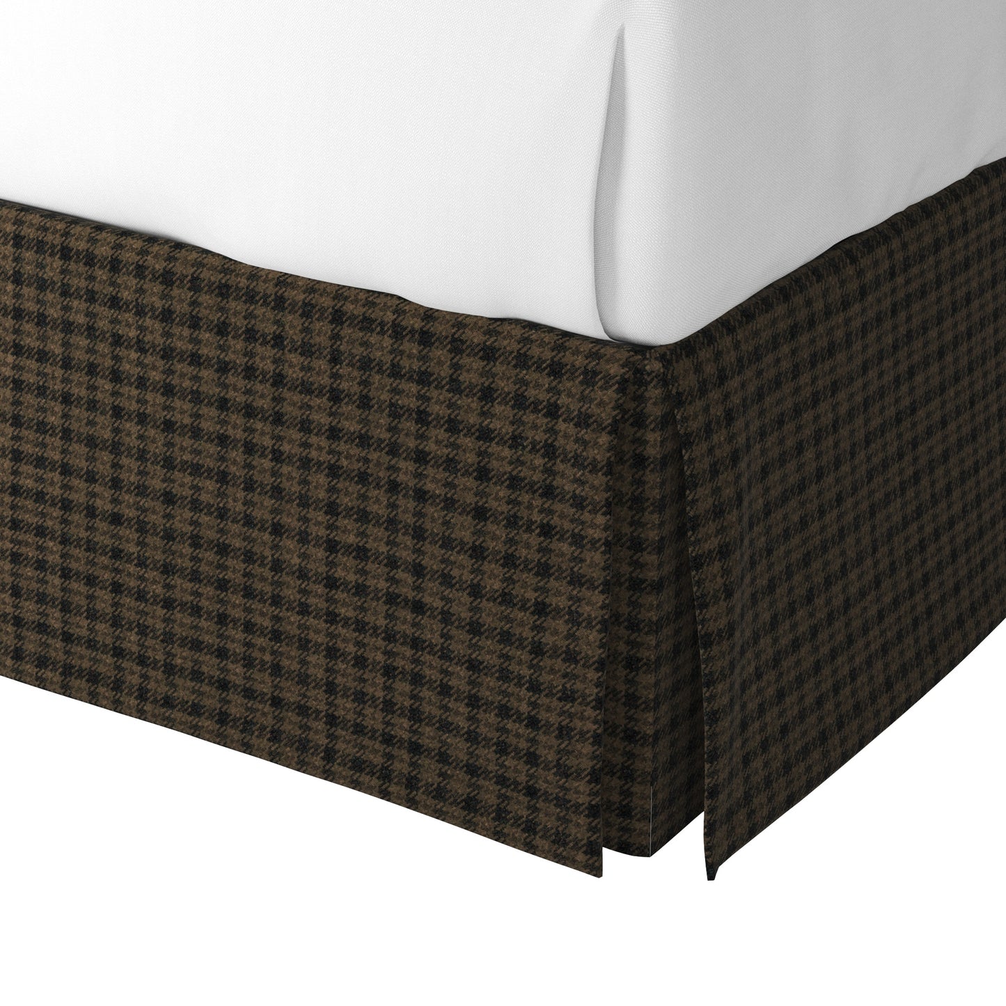 Tailored Bedskirt in Speakeasy - Tobacco
