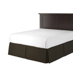 Tailored Bedskirt in Speakeasy - Tobacco