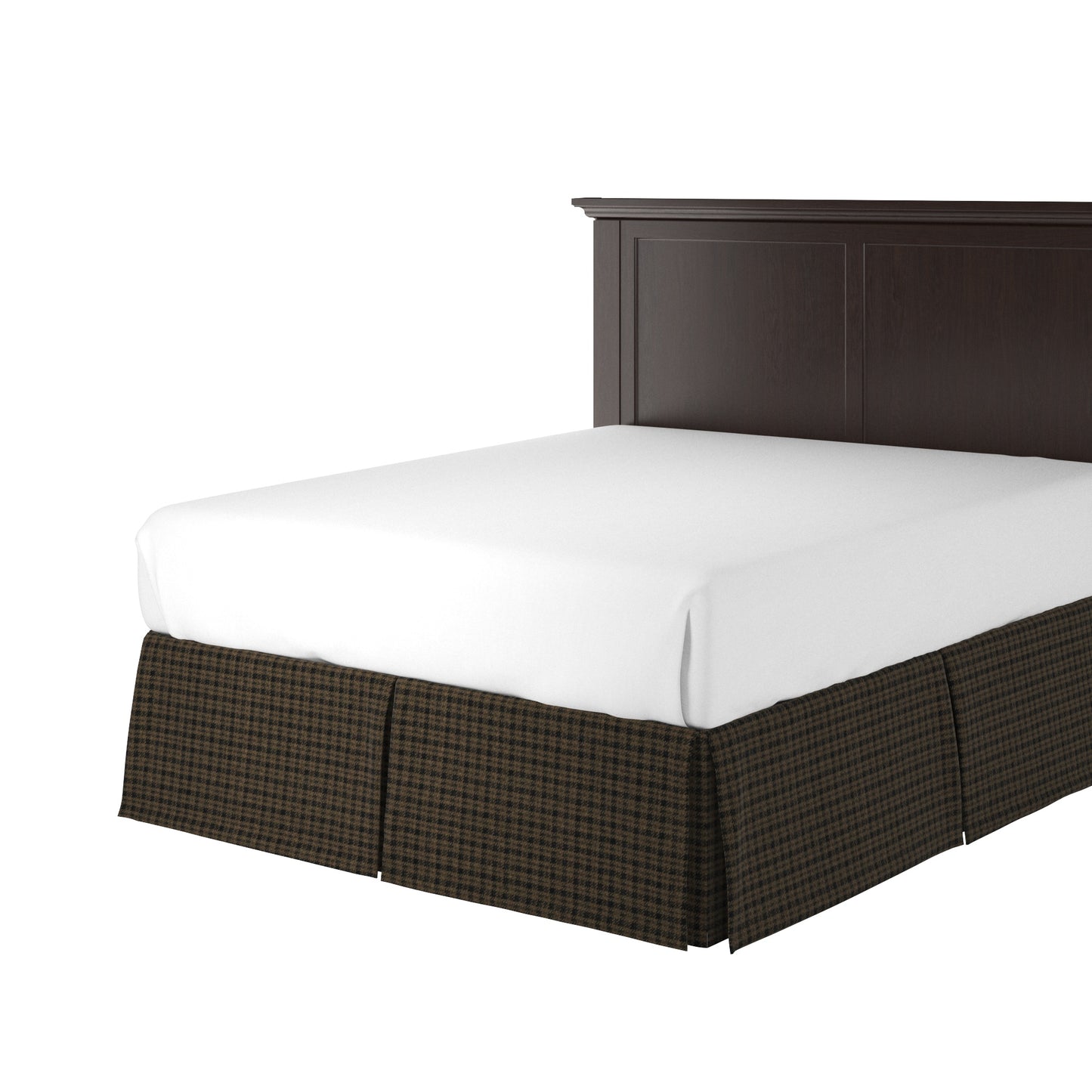 Tailored Bedskirt in Speakeasy - Tobacco