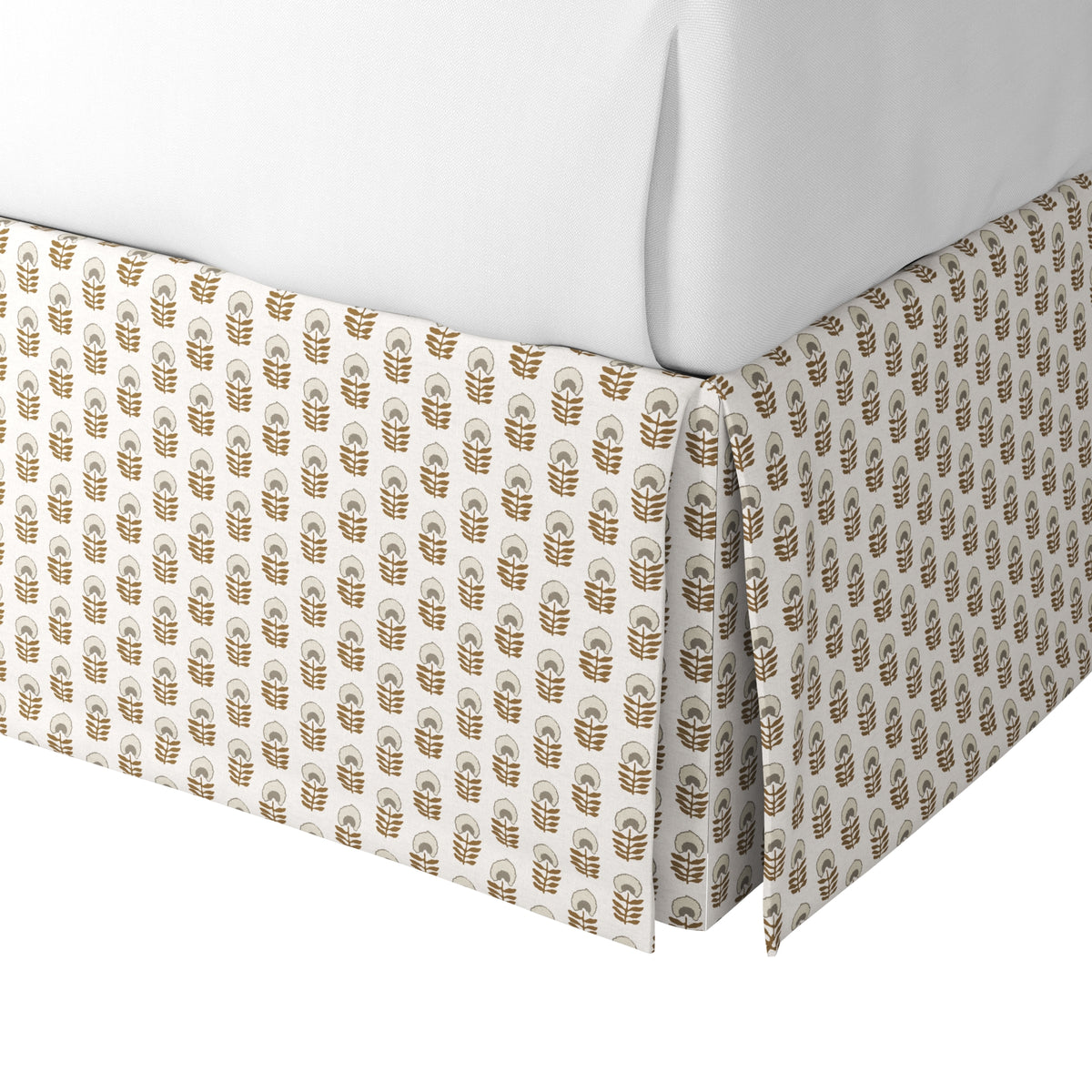 Tailored Bedskirt in Mini Florals - Birch