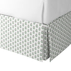 Tailored Bedskirt in Mini Florals - Sky Garden