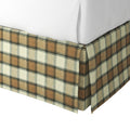Tailored Bedskirt in Cozy Cabin - Walnut
