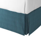 Tailored Bedskirt in Check Mate - Twilight