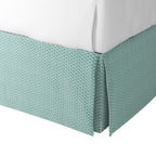 Tailored Bedskirt in Check Mate - Haze