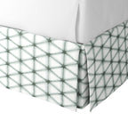 Tailored Bedskirt in Point Taken - Frost