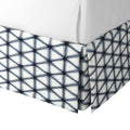Tailored Bedskirt in Point Taken - Ink