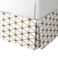 Tailored Bedskirt in Point Taken - Wood