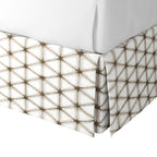 Tailored Bedskirt in Point Taken - Wood
