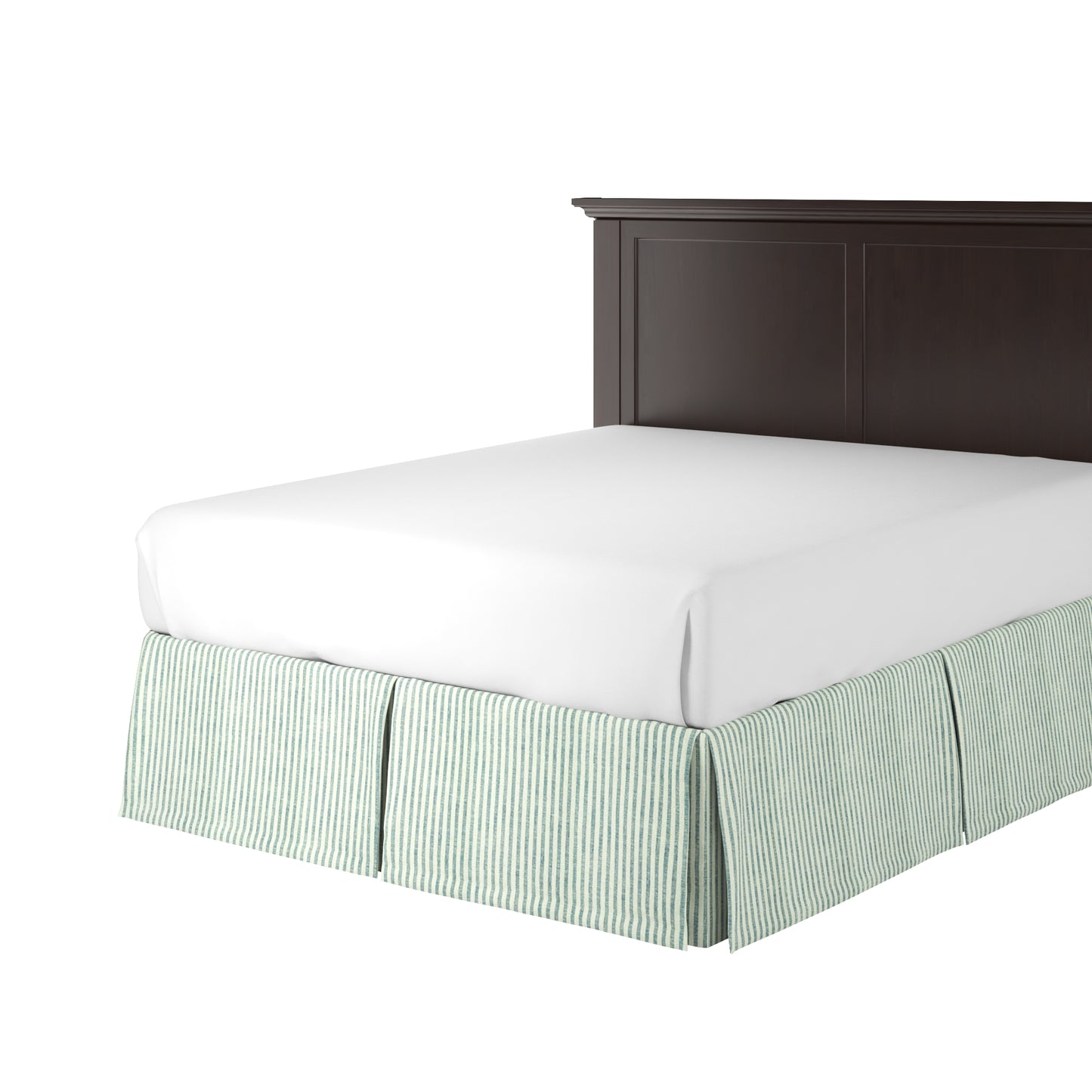 Tailored Bedskirt in Candy Shop Stripes - Navy