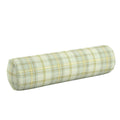 Bolster Pillow in Summer Plaid - Stone
