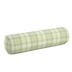 Bolster Pillow in Summer Plaid - Stone