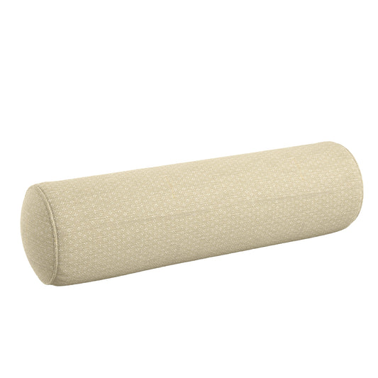 Bolster Pillow in Ditsy - Latte