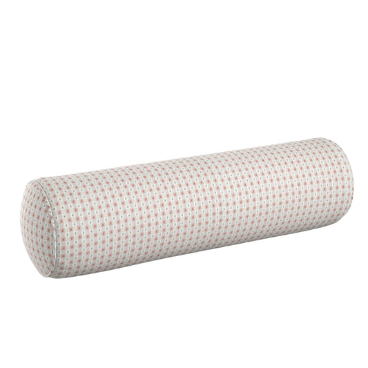 Bolster Pillow in Luxe Gingham - Blush