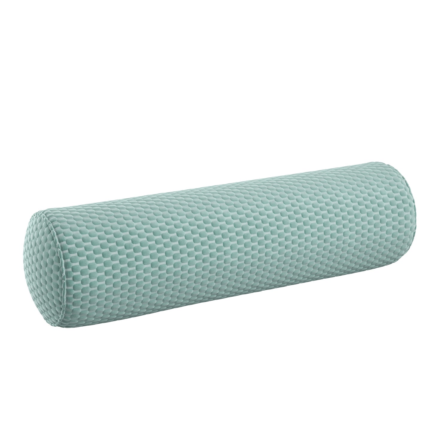 Bolster Pillow in Check Mate - Haze