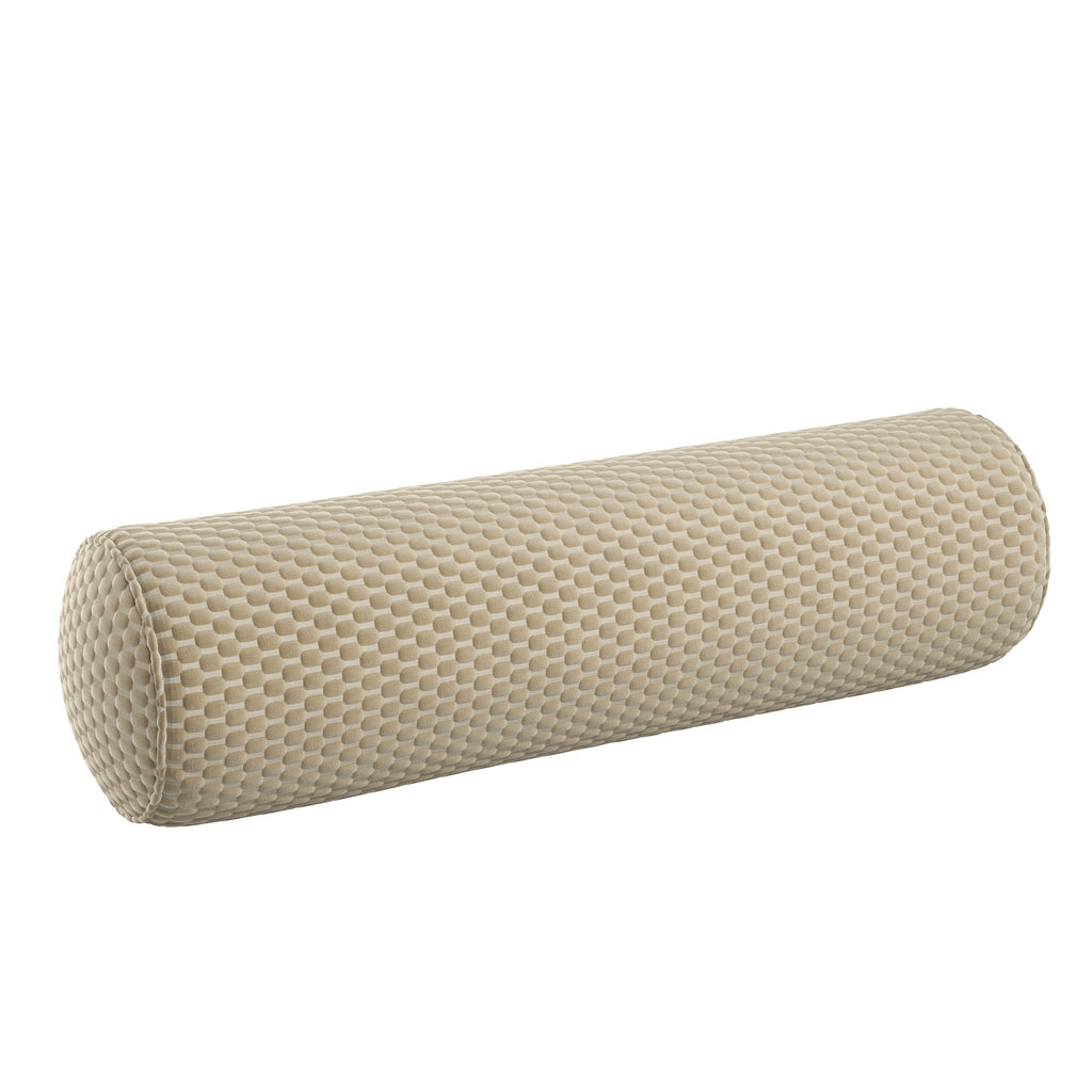 Bolster Pillow in Check Mate - Cream