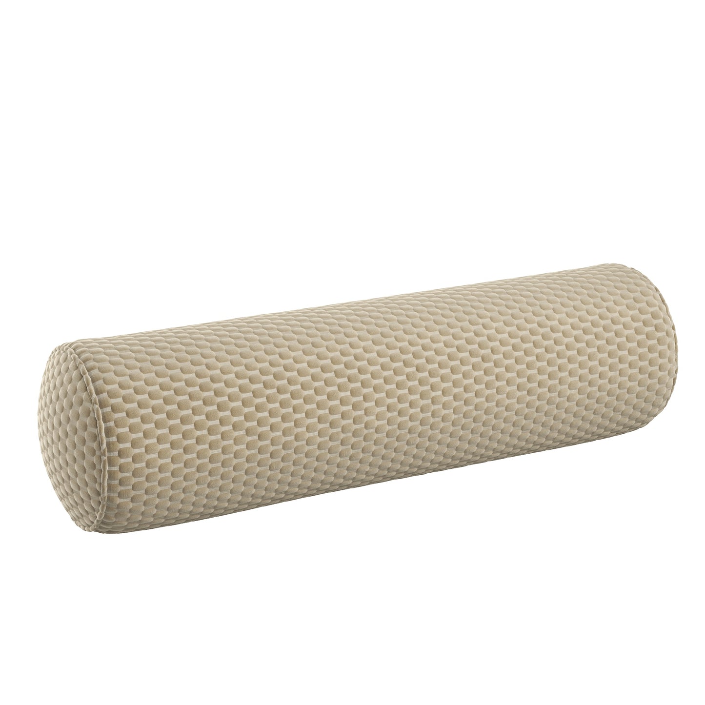 Bolster Pillow in Check Mate - Cream
