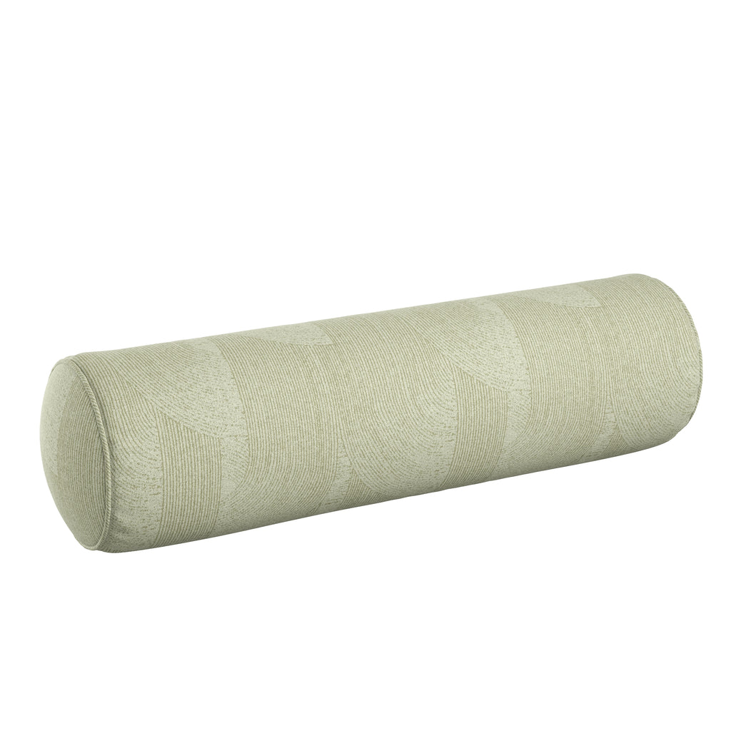 Bolster Pillow in Make Waves - Parchment