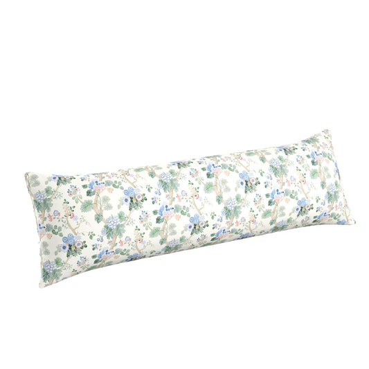 Large Lumbar Pillow in Springtime - Cornflower