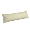 Large Lumbar Pillow in Little White Line - Sage