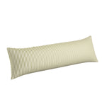 Large Lumbar Pillow in Little White Line - Sage
