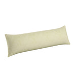 Large Lumbar Pillow in Woven Cotton - Sand