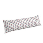 Large Lumbar Pillow in Mini Florals - Mulberry