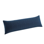 Large Lumbar Pillow in Check Mate - Navy