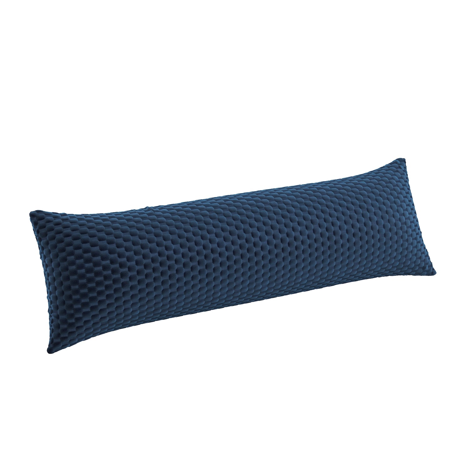Large Lumbar Pillow in Check Mate - Navy