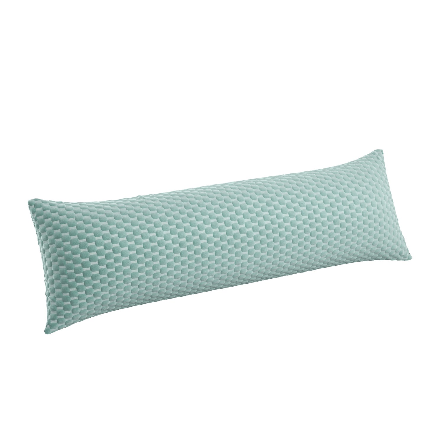 Large Lumbar Pillow in Check Mate - Haze