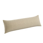 Large Lumbar Pillow in Check Mate - Cream
