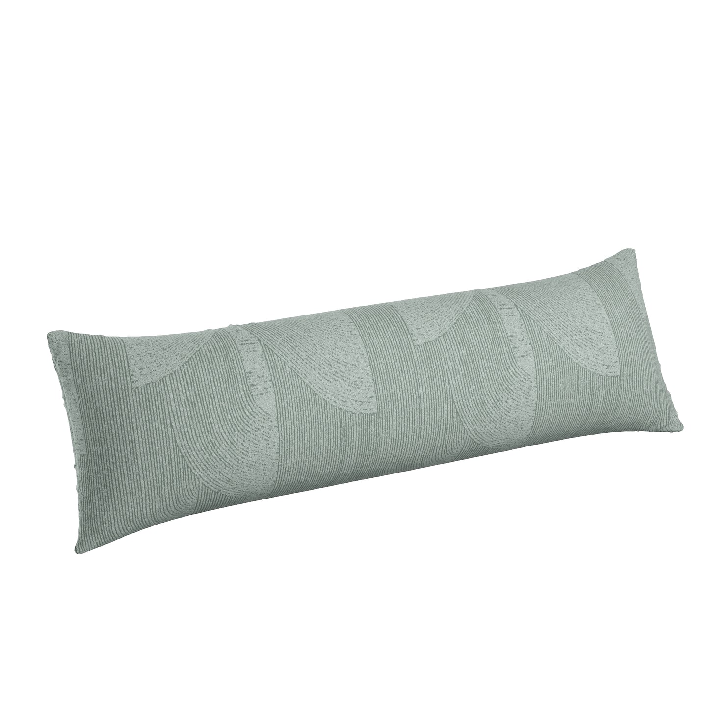 Large Lumbar Pillow in Make Waves - Dove
