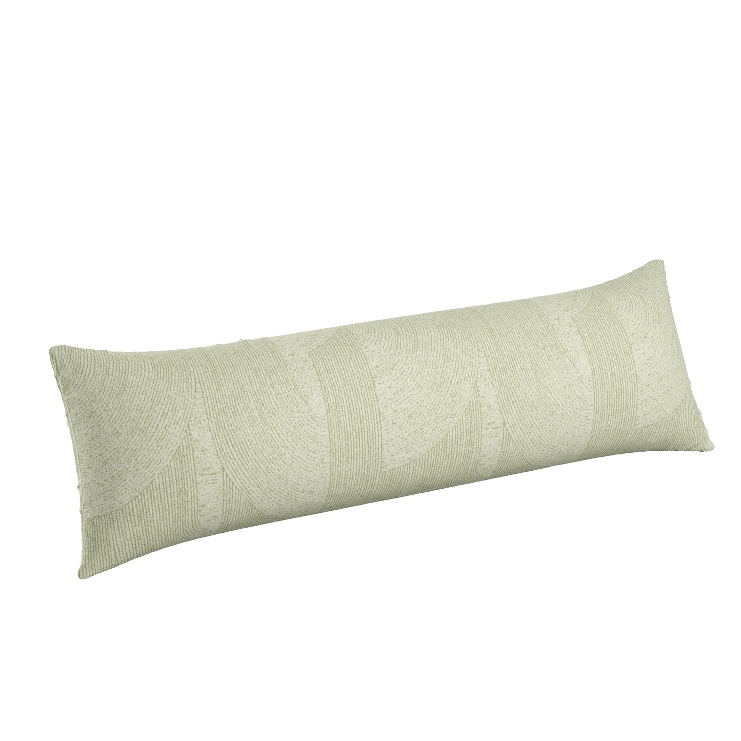 Large Lumbar Pillow in Make Waves - Parchment