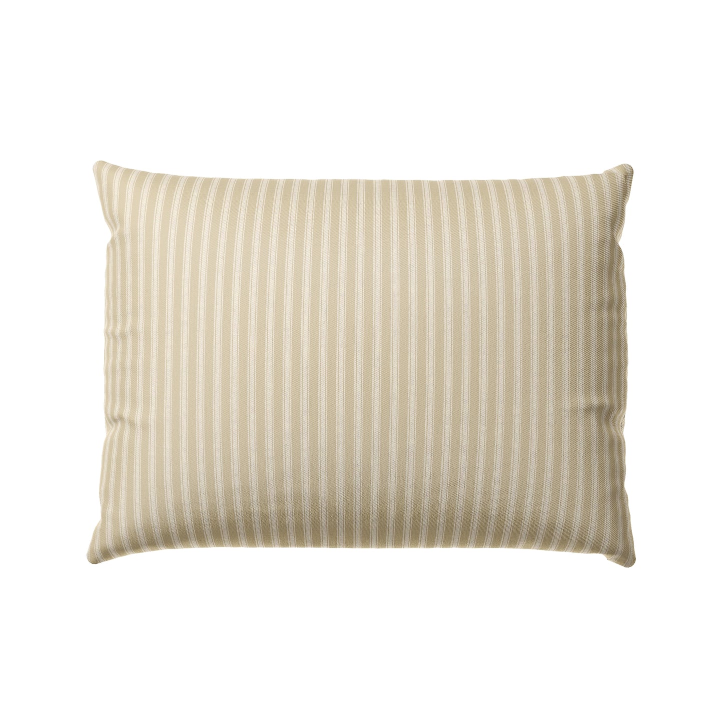Boudoir Pillow in Little White Line - Sand