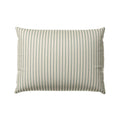 Boudoir Pillow in Little White Line - Seaglass